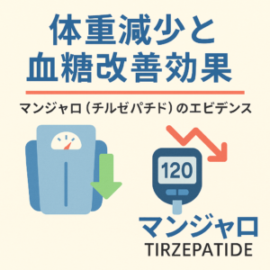 体重減少と血糖改善効果～マンジャロ（チルゼパチド）のエビデンス～