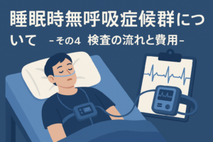 睡眠時無呼吸症候群について -その4 検査の流れと費用-
